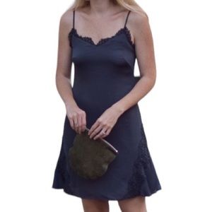 Banana Republic Lace Trim Slip Dress